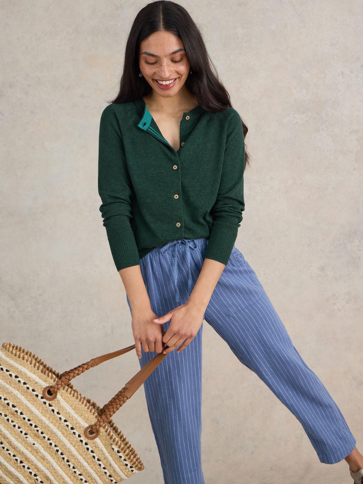 Strickjacke Lulu Green