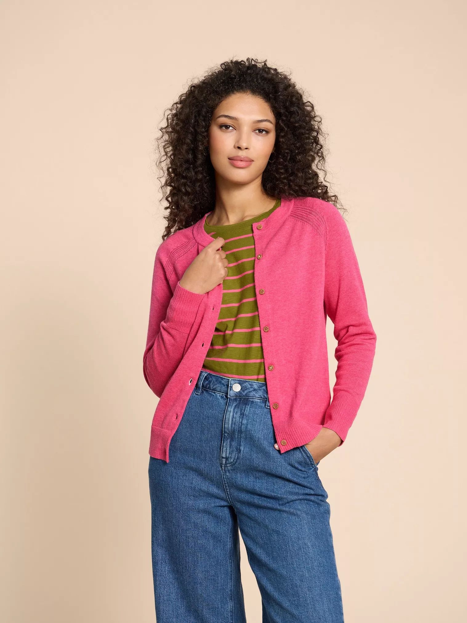 Strickjacke Lulu Pink