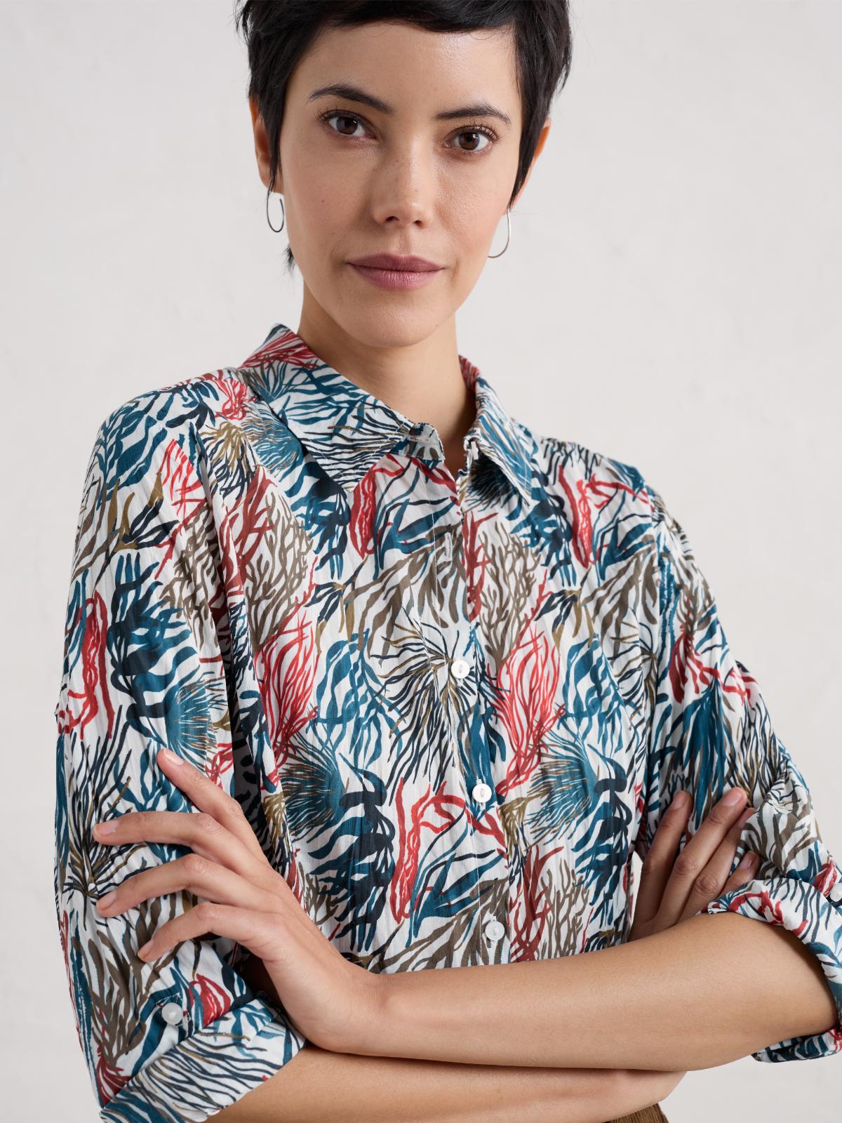 Hemd Larissa River Kelp