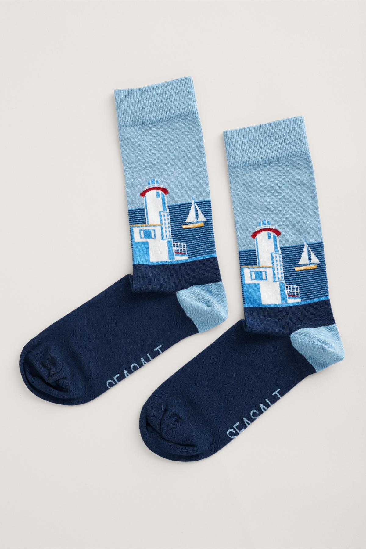 Socken Arty Lighthouse Schooner