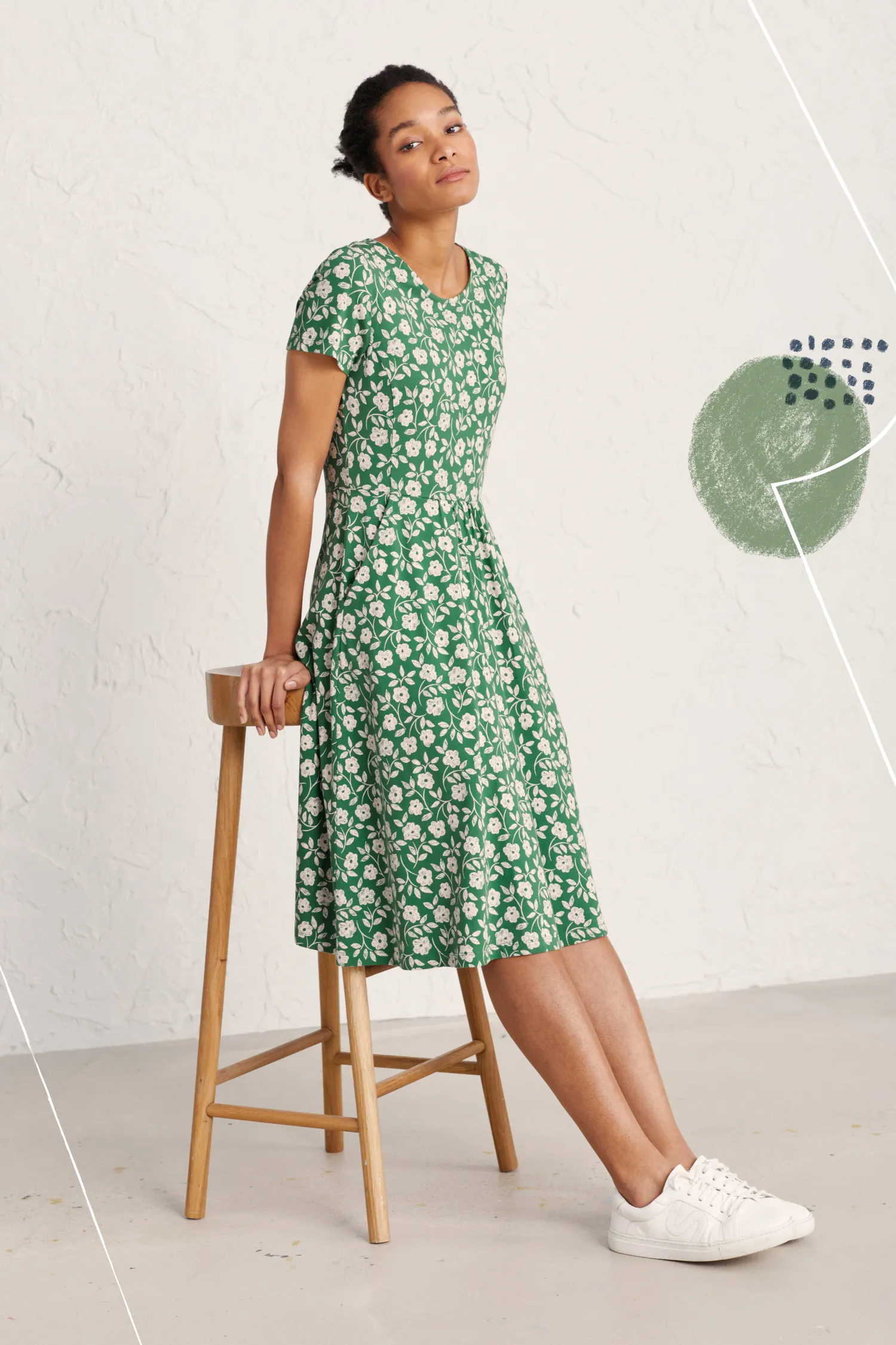 Kleid April Blossom Island