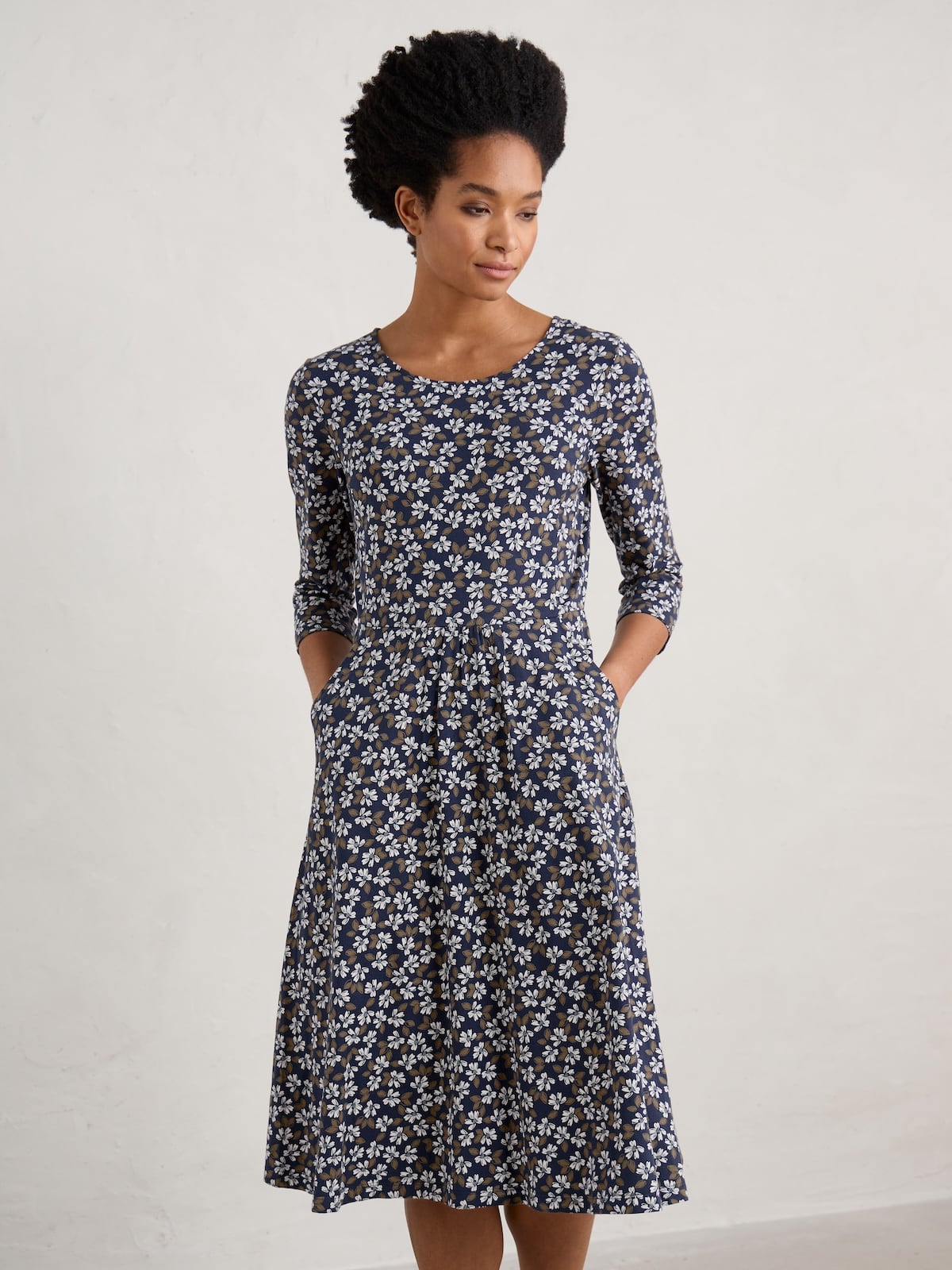 Kleid April Flower Maritime