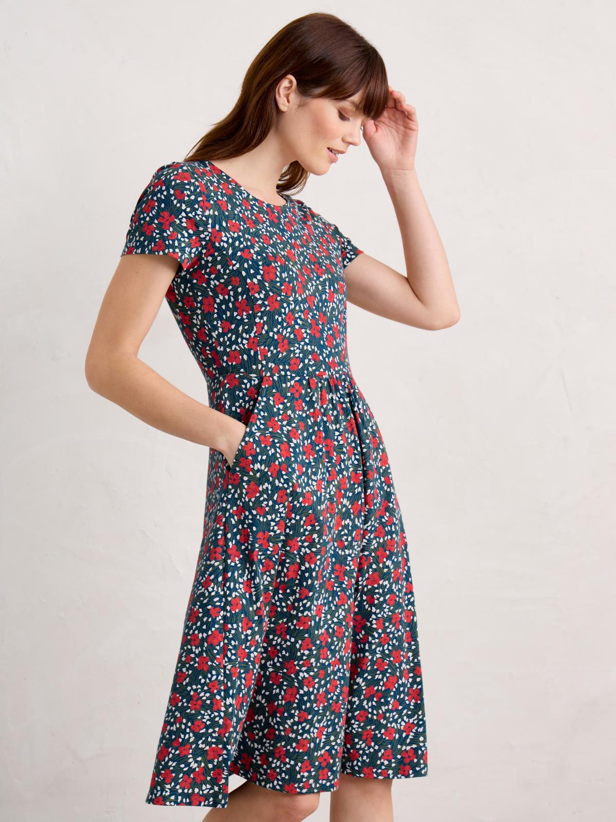 Kleid April Flower Raincloud