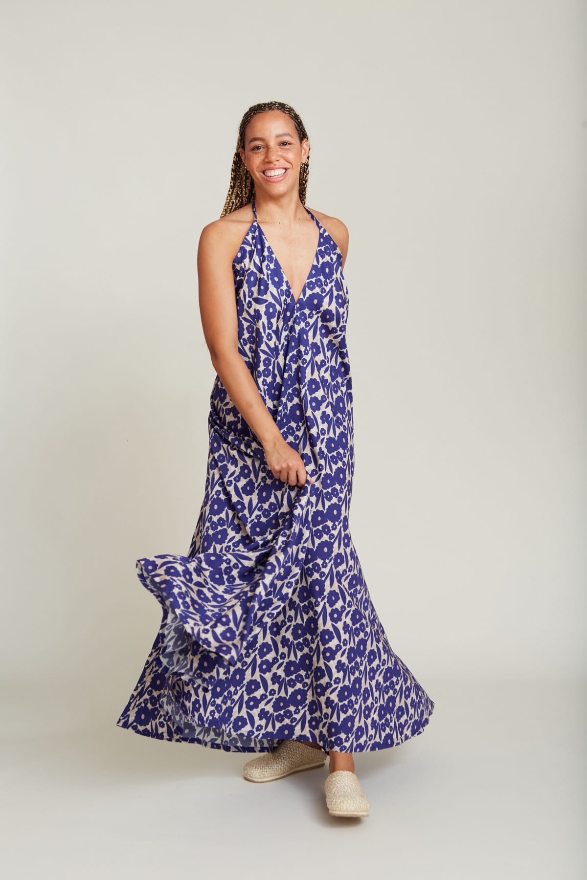 Kleid Daphne Tencel Flowers