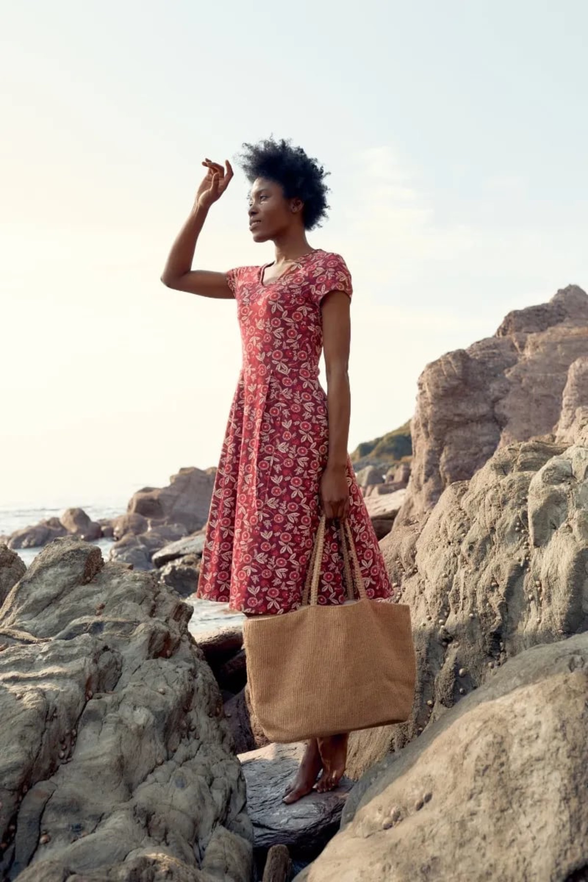 Kleid Pier View Floral Dulse