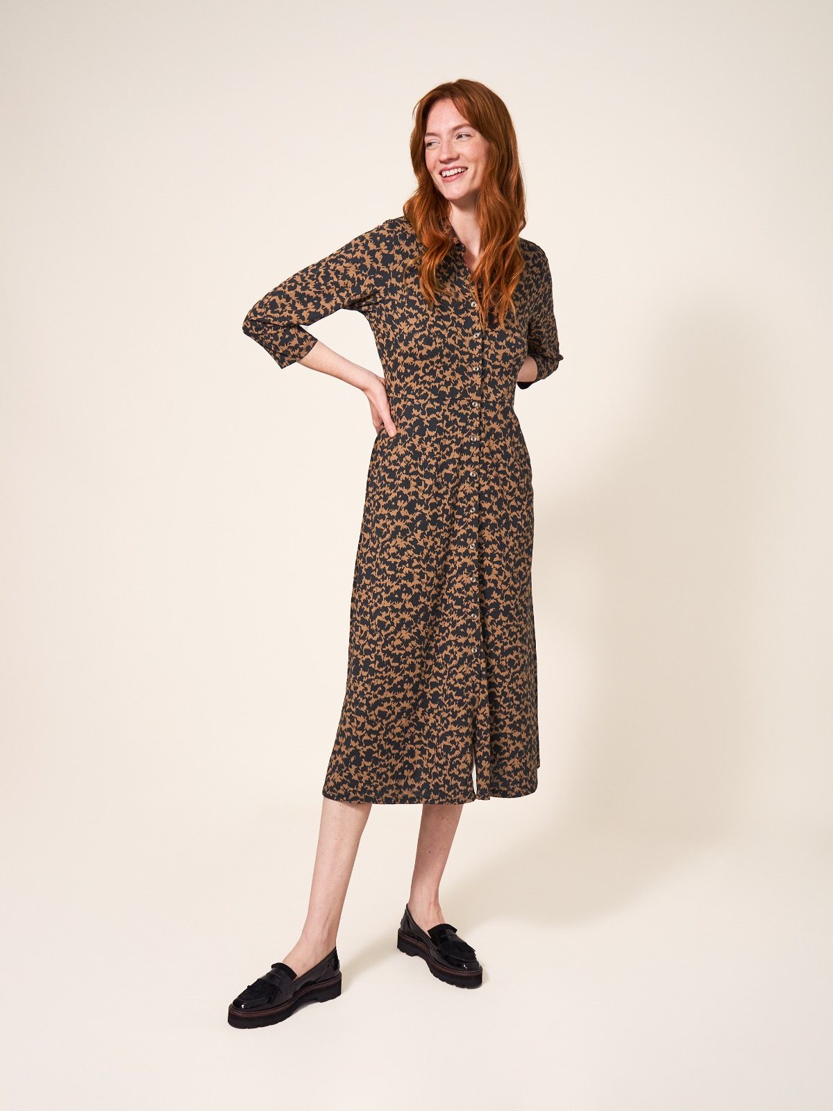 Kleid Rua Shirt Black