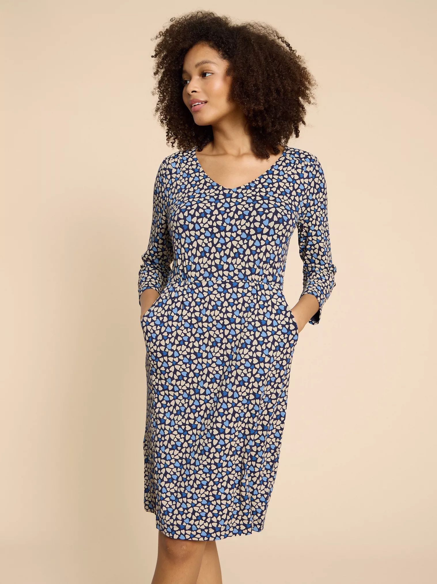 Kleid Tallie Blue Print