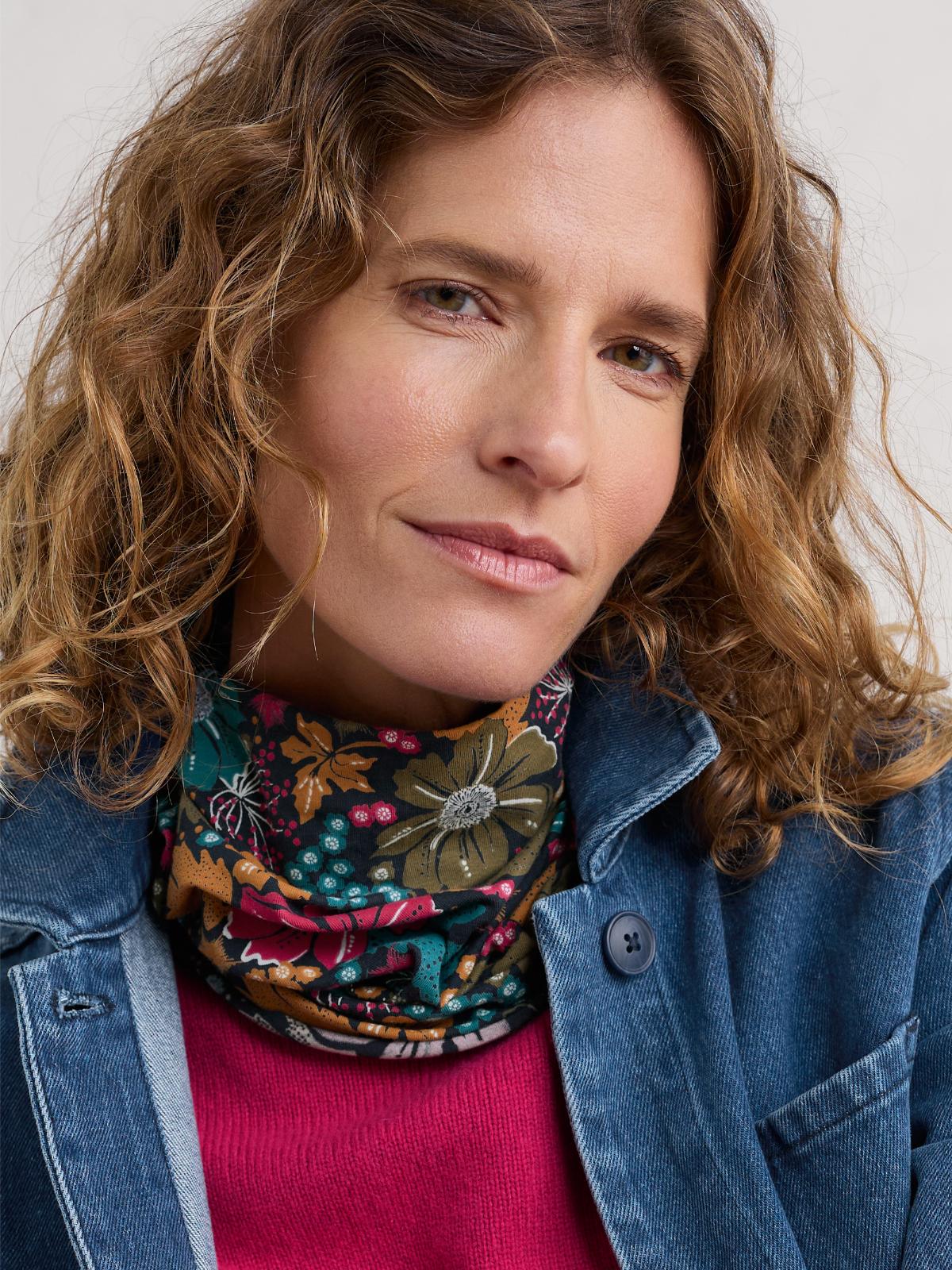 Krawatte Handyband Winter Camellia