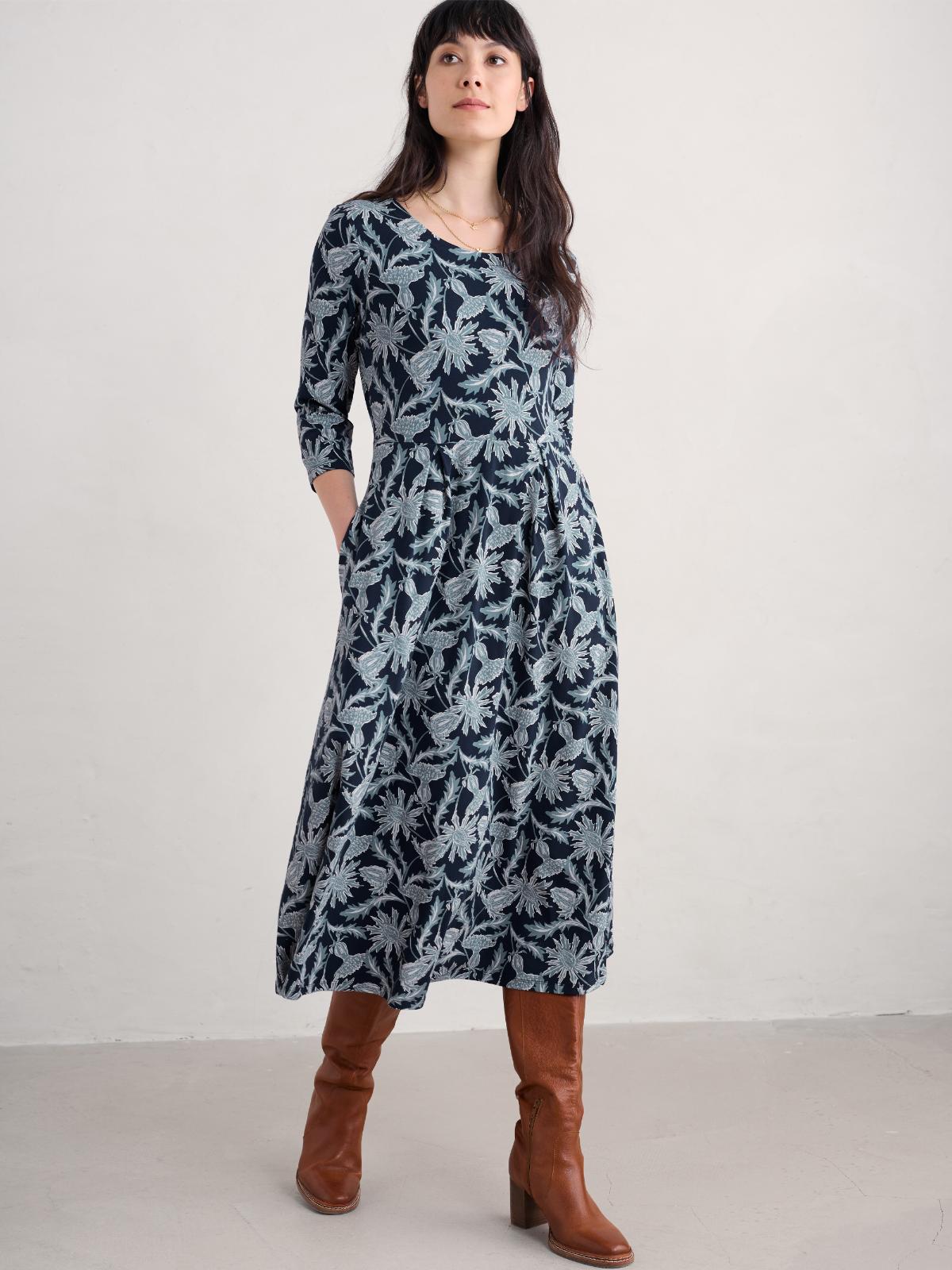 Kleid Veronica Woodcut