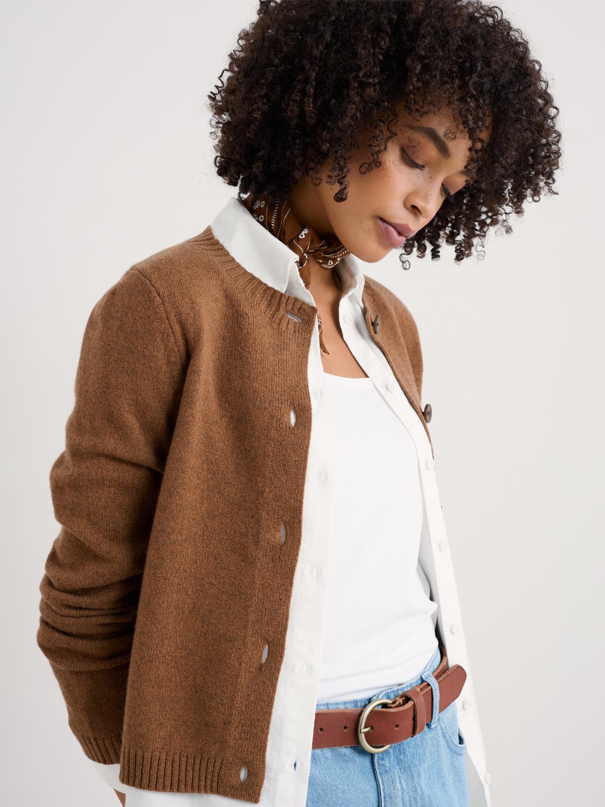 Strickjacke Tern Tide Tofffee