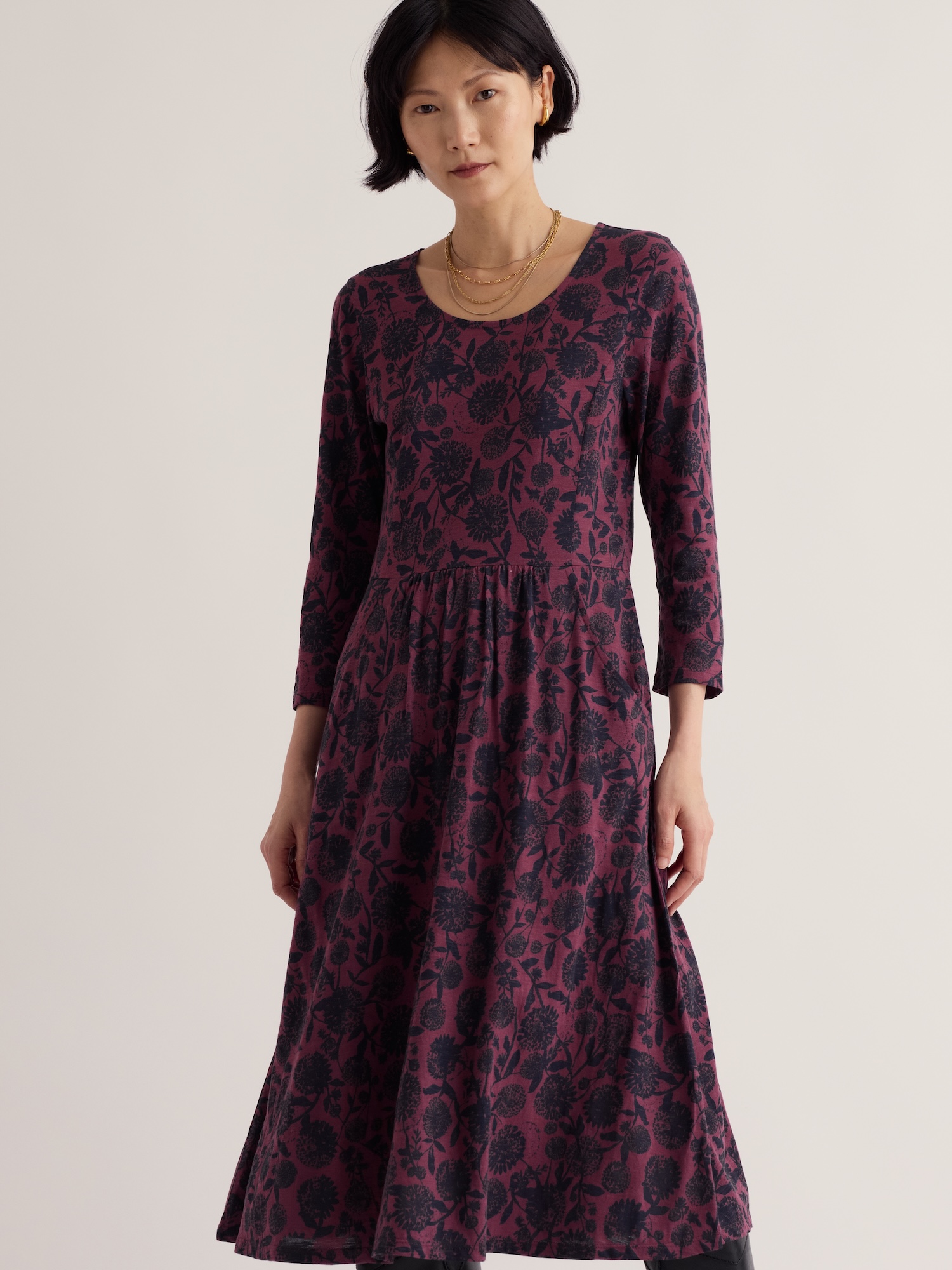 Kleid Enor Plum Berry