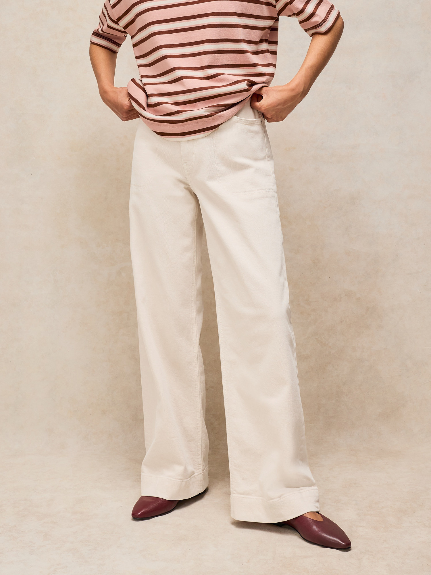 Jeans Tia Wide Natural